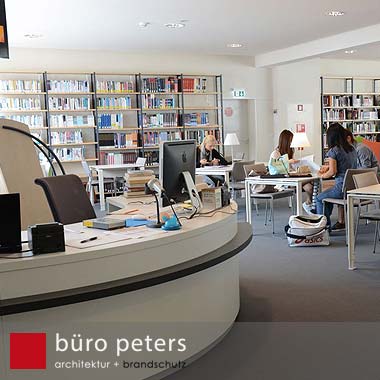 Referenz Brandschutzkonzept Frankfurt Internationale Schule Bibliothek